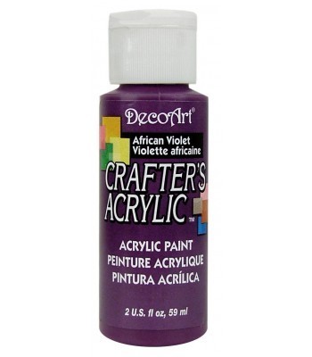 DecoArt Crafters Acrylic - African Violet 2oz 